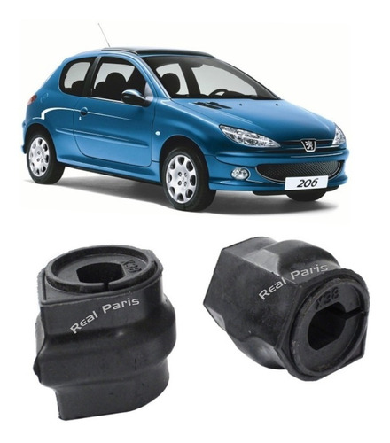 Kit Bucha Barra Estabilizadora Peugeot 206 207 1.4 8v