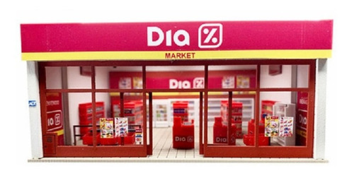 Nico Hermoso Supermercado Dia Miniature World H0 (mnw 98)