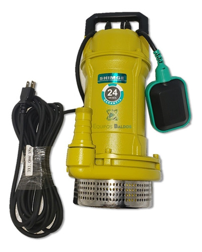 Bomba Sumergible Shimge Agua Limpia 1/2hp Qdx1.5 17 0.37tf