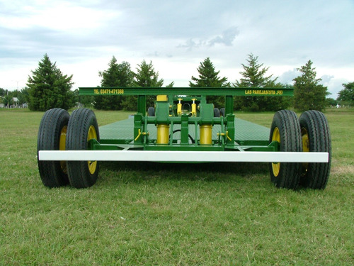 Tráiler Carretón Hidráulico - Para Transporte Y Uso Rural