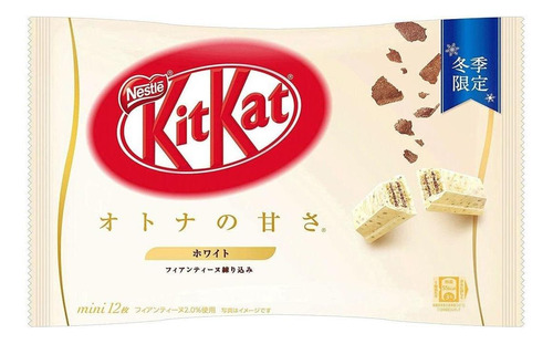 Mini Otona No Amasa Chocolate Blanco 9 Pzas, Kit Kat, 139 G