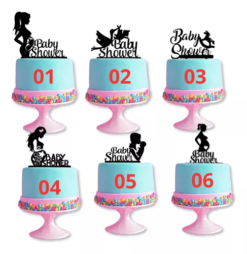 Cake Topper Happy Birthday Color Negro Modelos Varios