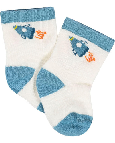 Calcetines Unisex Gerber Para Bebes, 8 Pares, Antimovimie...