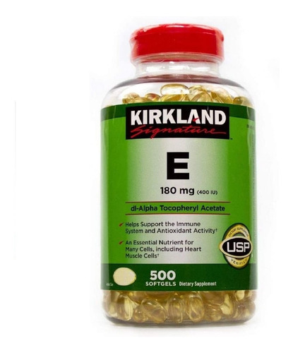 Vitamina E Original 500 Caps - Unidad a $90535