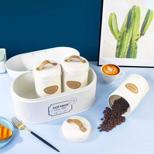 Caja Organizadora De Pan Con Juego De Recipientes Juego De