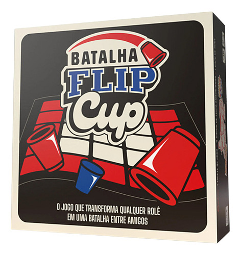 Batalha Flip Cup - Drinking Game - Ext Jogos