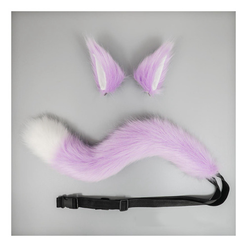 Conjunto De Orejas Y Cola De Zorro, Accesorios De Cosplay,