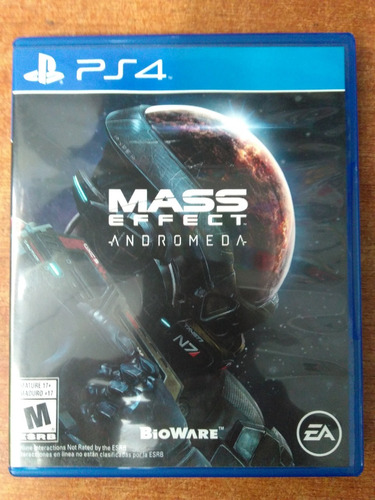 Juego Ps4 Mass Effect Andromeda