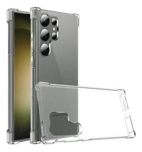 Funda Reforzada Rígida Transparente Samsung S23 Ultra