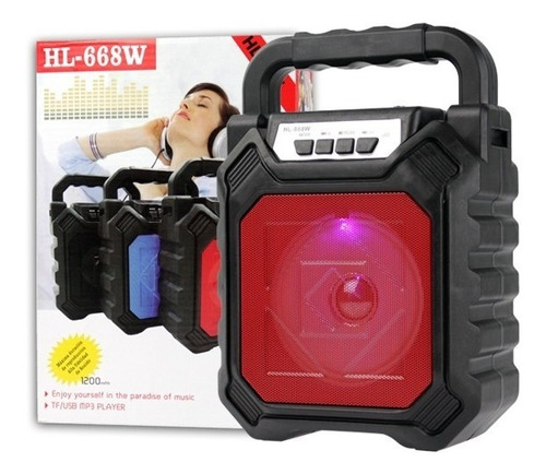 Bocina Luz Led Multifunción Bluetooth Alta Calidad Recargabl
