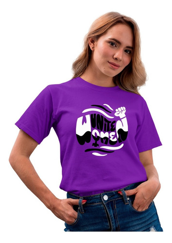 Playera Oversized - Frases Feministas - Unite Women