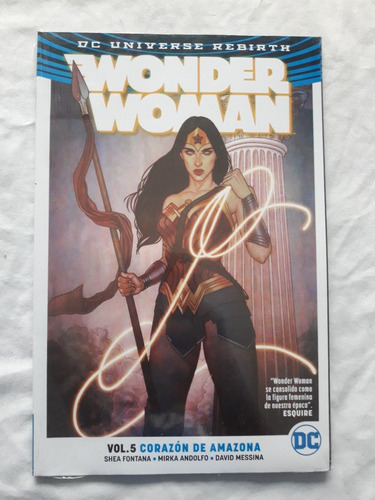 Wonder Woman Volumen 5 - Dc Comics Universe Rebirth