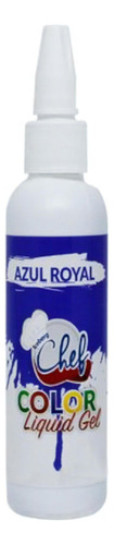 Corante Color Liquid Gel Azul Royal 25g - Iceberg Chef