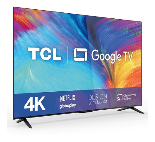 Imagen 2 de 3 de Smart TV TCL Series P635 55P635 LCD Google TV 4K 55" 100V/240V