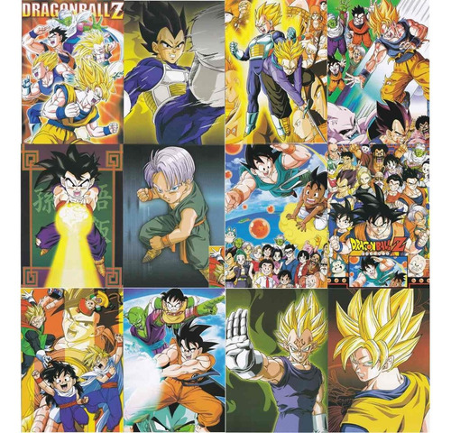 Coleccion De Arte Visual De Dragon Ball Z Mod S2 12 Cromos