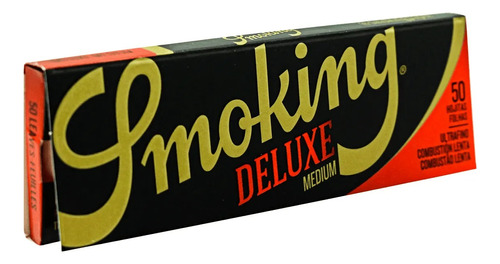 Seda Smoking Deluxe Medium 1.1/4 C/50 Folhas