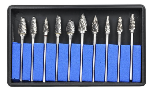 10pcs Taladros Dentales De Acero De Tungsteno De Molienda