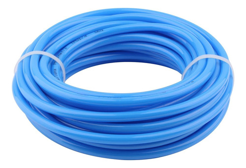 Manguera Aire Tubing Neumatica Poliuretano 6mm X 30 Mts Azul