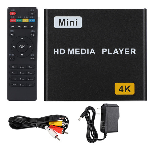 Player Multimedia Digital Us Plug 100-240 V 4k Full Hd