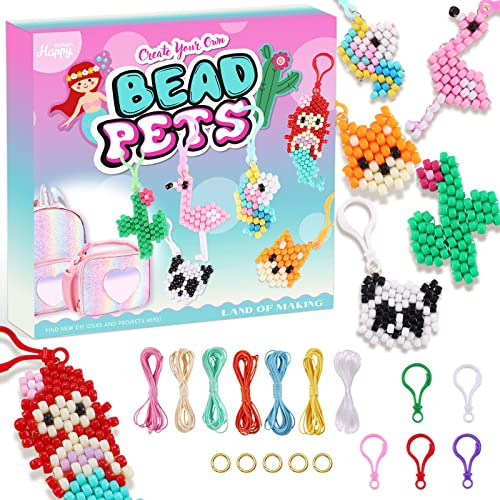 Kits De Manualidades Bead Pets, Llavero De Mascotas De ...