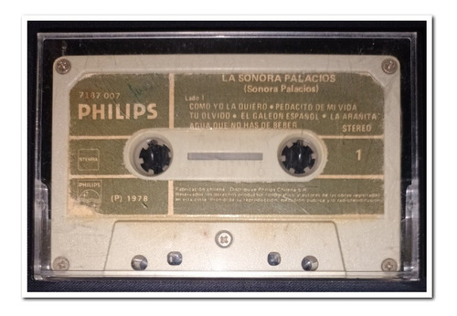 Cassette Sonora Palacios