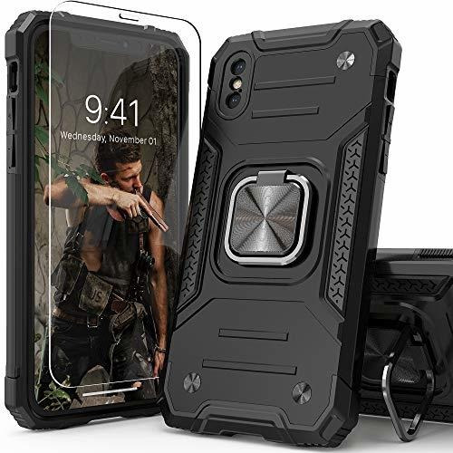 Idystar iPhone XS Case With Screen Protector, iPhone 94tbr