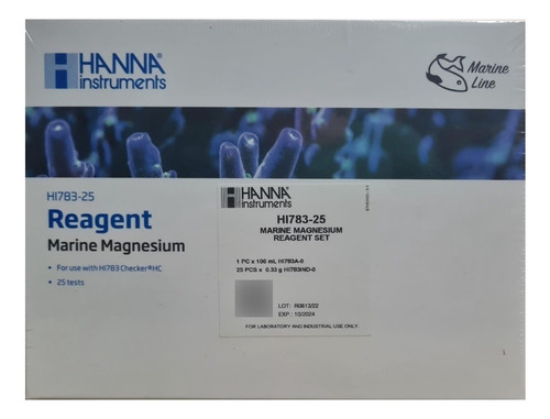 Reagente Hanna Magnésio Marinho Hi783-25