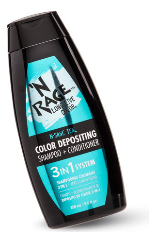 N Rage Color Depositing Shampoo + Acondicionador Sistema 3 E