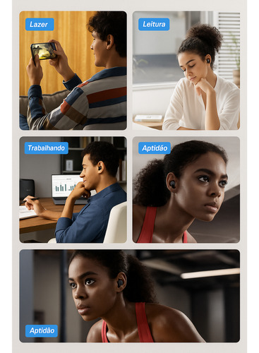 Fone De Ouvido Sem Fio Redmi Airdots Bluetooth 5.0 Música