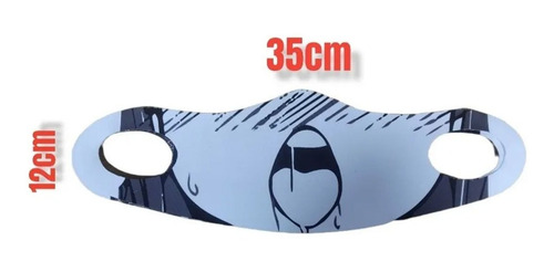 Kit De 3 Cubrebocas De Tela, Diseño Boca Patricio