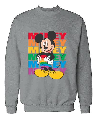 Buzo Mickey Mouse Pride Memoestampados