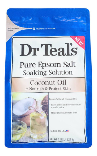 Dr Teal's Solución Pura De Remojo D 3 Pound (pack Of 1) Drtl