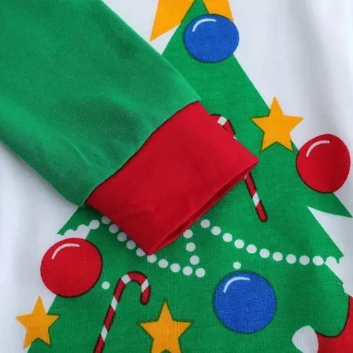 Conjuntos De Pijamas Familiar Navidad Adultos Y Niños Ropa