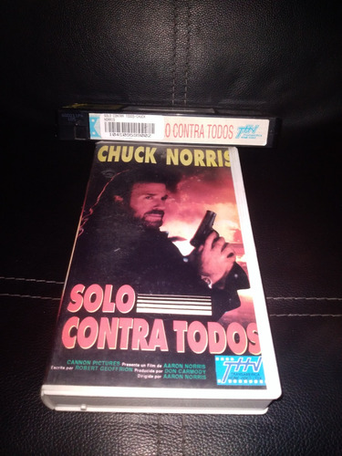 Solo Contra Todos, Pelicula Vhs, Chuck Norris