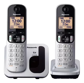 Telefone Sem Fio Panasonic Dect 6,0 Kx-tgc212lb1