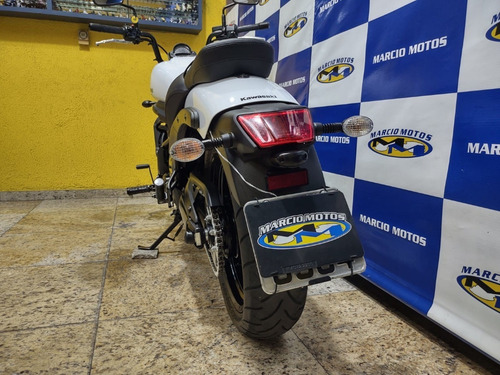 Imagem 3 de 10 de Kawasaki Vulcan 650 Abs 17/18 Branca