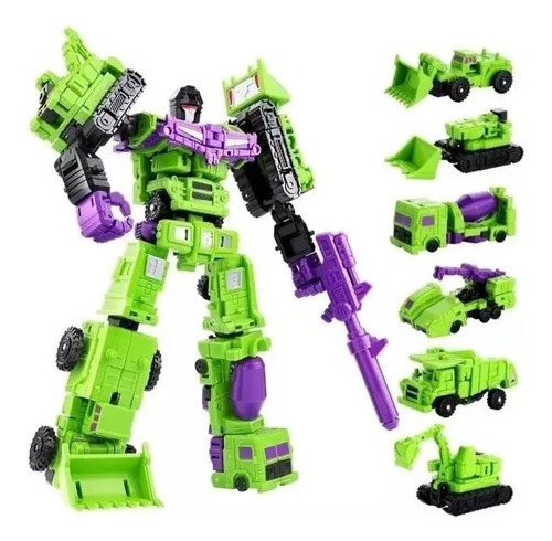Devastador Transformers Combiners Wars 21cm No Bruticus (Reacondicionado)