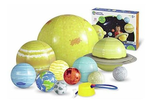 Learning Resources Giant Inflatable Solar System, 12 Pieces,
