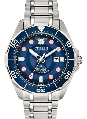 Reloj Citizen 61329 Bn0208-54w Hombre Captain America