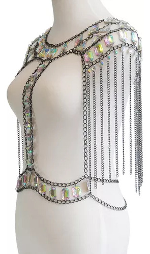 Accesorios De Bikini Sexy Con Cadena Corporal Para Mujer