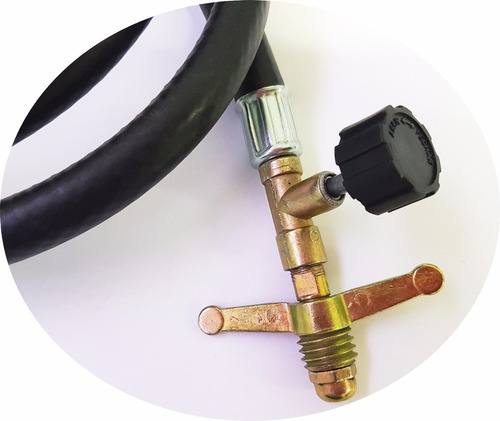 Kit Mangueira Gas 2mt P13 Alta Pressao Fogao Fogareiro