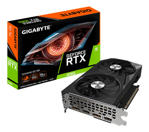 Tarjeta Gráfica Gigabyte Geforce Rtx 3060 Gaming Oc 8gb Gddr