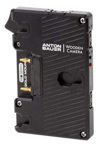 Wooden Camera Pro Gold - Placa De Alimentacion De Metal Para