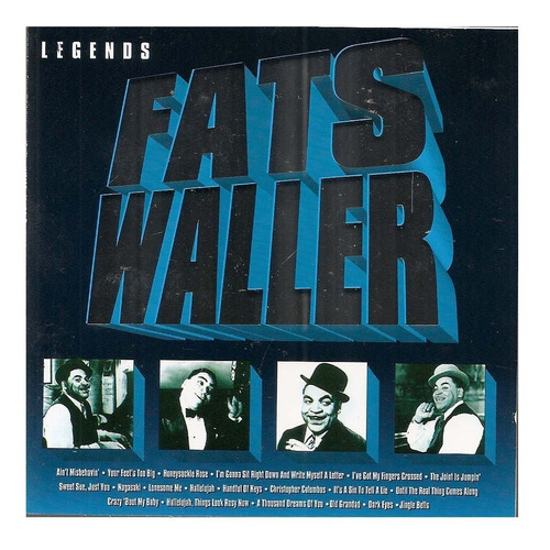 Cd Legends - Fats Waller (importado)