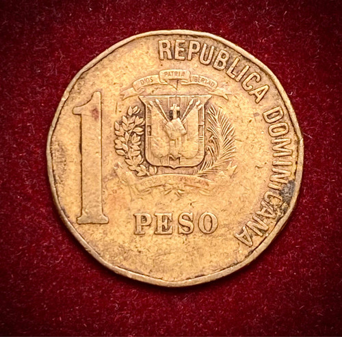 Moneda 1 Peso Republica Dominicana 1992 Km 89.1 Oferta