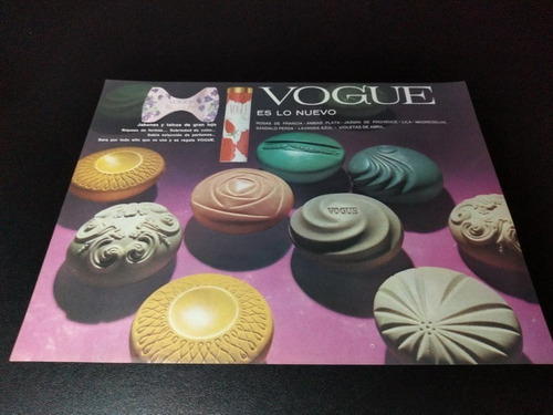 (pb165) Publicidad Clipping Jabones Y Talcos Vogue * 1968 (Usado)