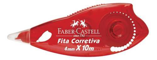 Corretivo Fita Escolar 4mm X 10m Faber Castell