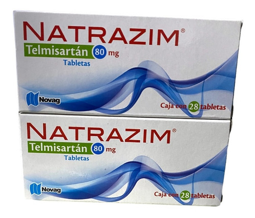 Dos Cajas De Telmisartan 80mg 28 Tabletas Cu