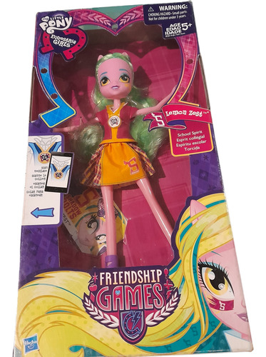My Little Pony Lemon Zest Equestria Girls Espíritu Escolar