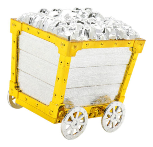 Suministros De Adornos De Carrito De Plata De Oro